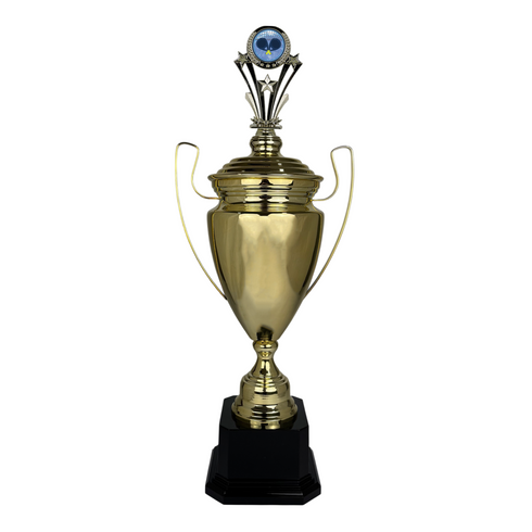 Trofeo de Copa de Metal con Figura Serie M1